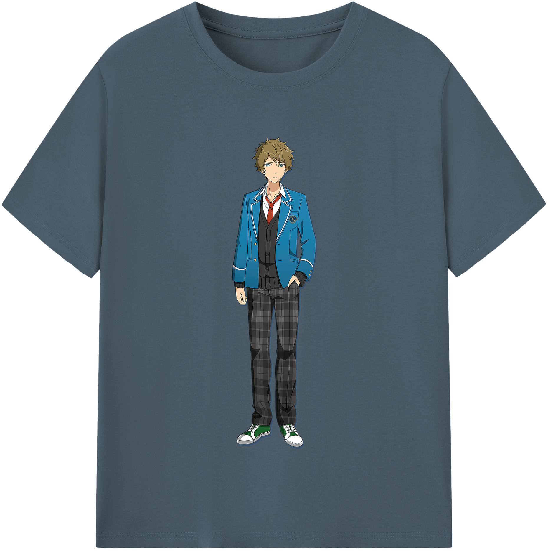 （画像用） あんさんぶるスターズ! Ensemble Stars 綿100％半袖Tシャツ（フロントプリント）
